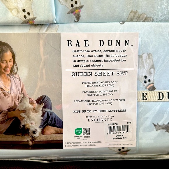 👻Rae Dunn Halloween Queen Sheet Set🦇 - Picture 4 of 5